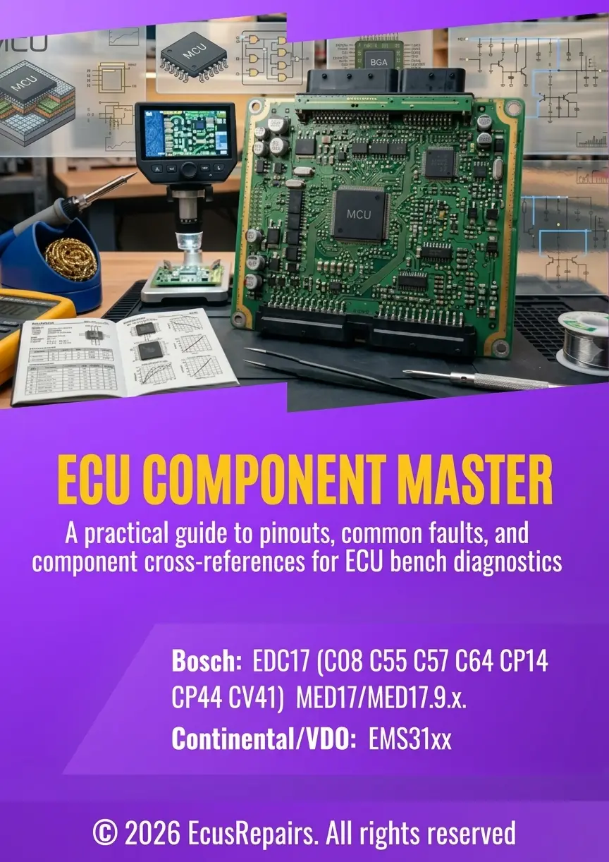ECU Component Master Ebook Cover