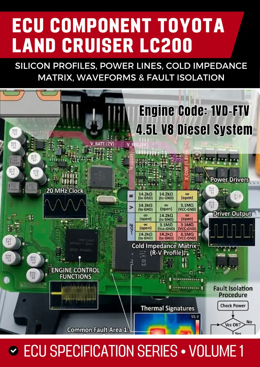 Toyota Land Cruiser LC200 ECU Repair Manual
